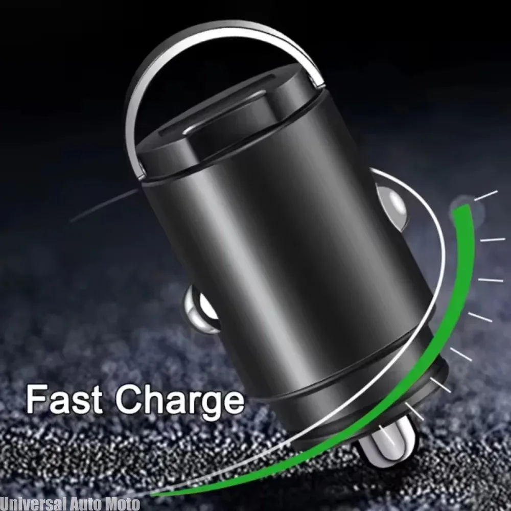 Chargeur de voiture rapide 200 W USB-C PD et QC 3.0 pour iPhone, Xiaomi, Samsung et Huawei 6