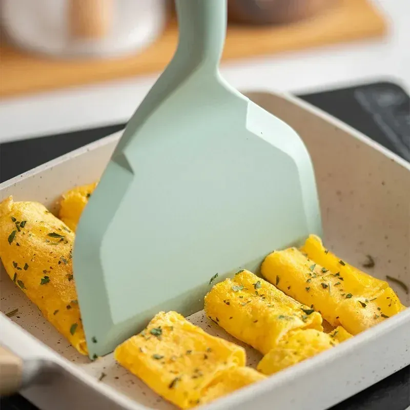 Spatule en silicone antiadhésive, grattoir et pelle à pizza de cuisine 2