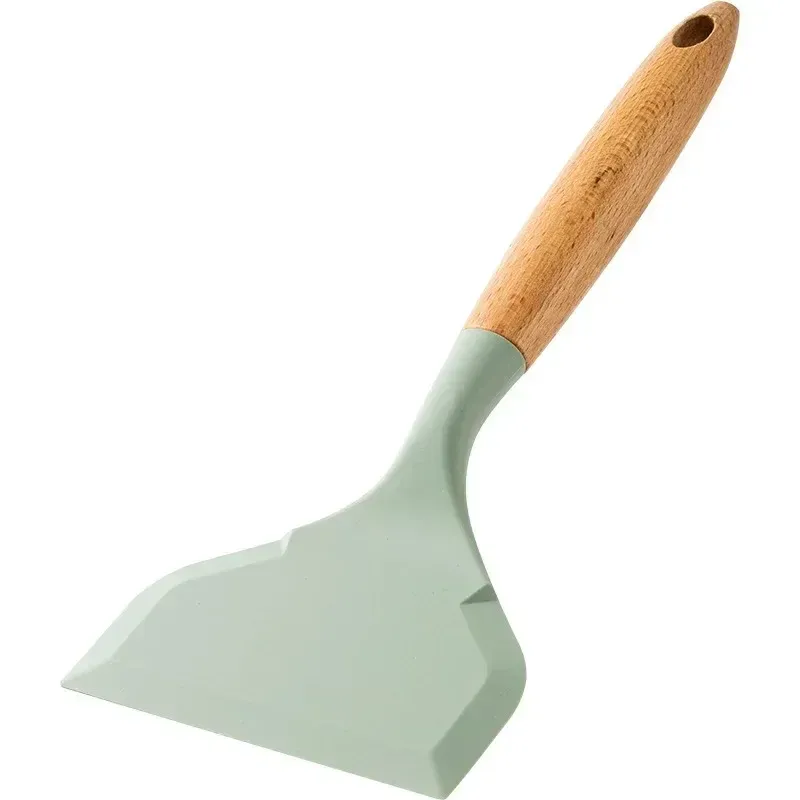 Spatule en silicone antiadhésive, grattoir et pelle à pizza de cuisine 9