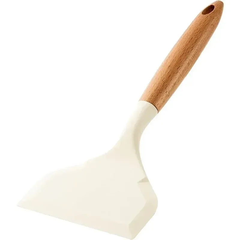 Spatule en silicone antiadhésive, grattoir et pelle à pizza de cuisine 8