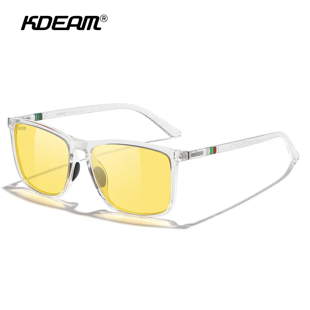Lunettes de soleil polarisées KDEAM XL pour hommes, photochromiques, idéales pour la conduite et les grands visages 6