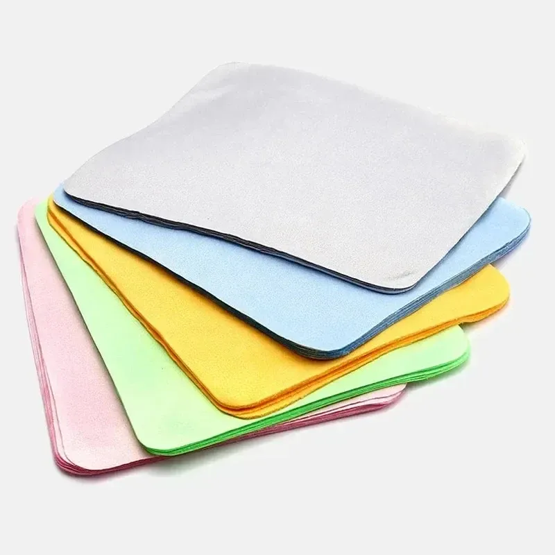 5, 15 ou 30 chiffons de nettoyage en microfibre de haute qualité pour lunettes, lingettes de nettoyage pour écrans de téléphone portable et lunettes 3