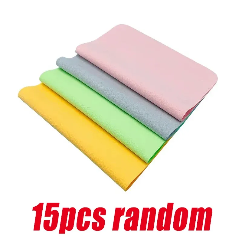 5, 15 ou 30 chiffons de nettoyage en microfibre de haute qualité pour lunettes, lingettes de nettoyage pour écrans de téléphone portable et lunettes 11