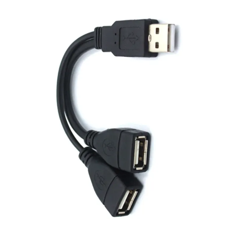 Câble séparateur USB 2.0 en Y, connectique