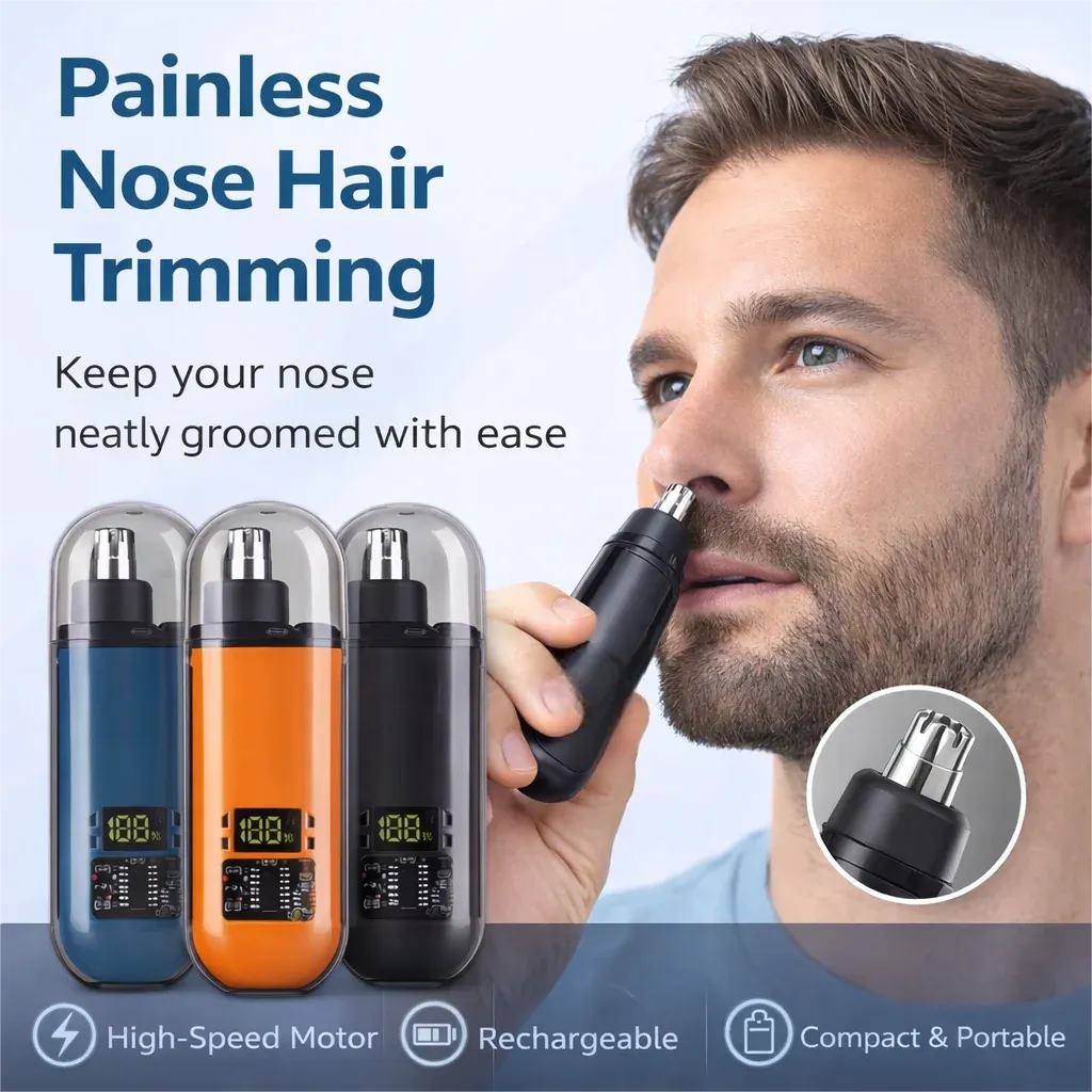 Tondeuse nez-oreilles rechargeable, vue principale