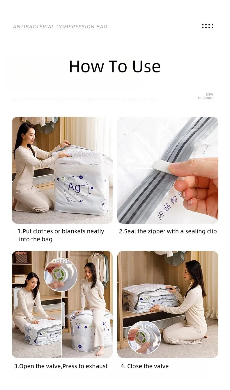 Sac sous vide Air Vacuum, vue d'ensemble