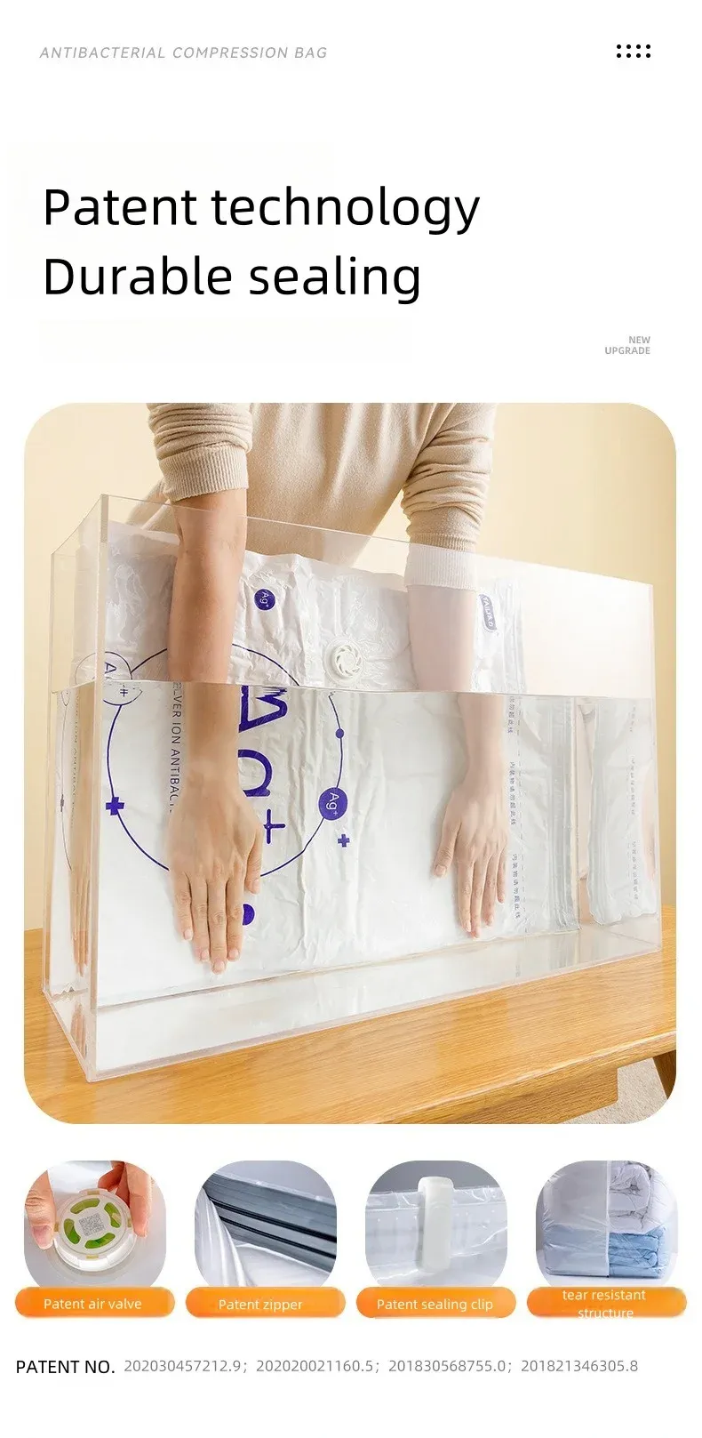 Sac sous vide ouvert