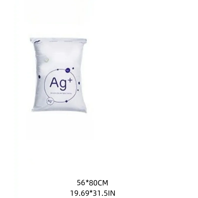 Sac de rangement sous vide antibactérien sans pompe, grand format pour vêtements et couvertures 10