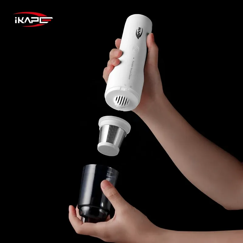 Mini aspirateur sans fil pour moulin à café, rechargeable, portable, pour voiture et usage Barista 3