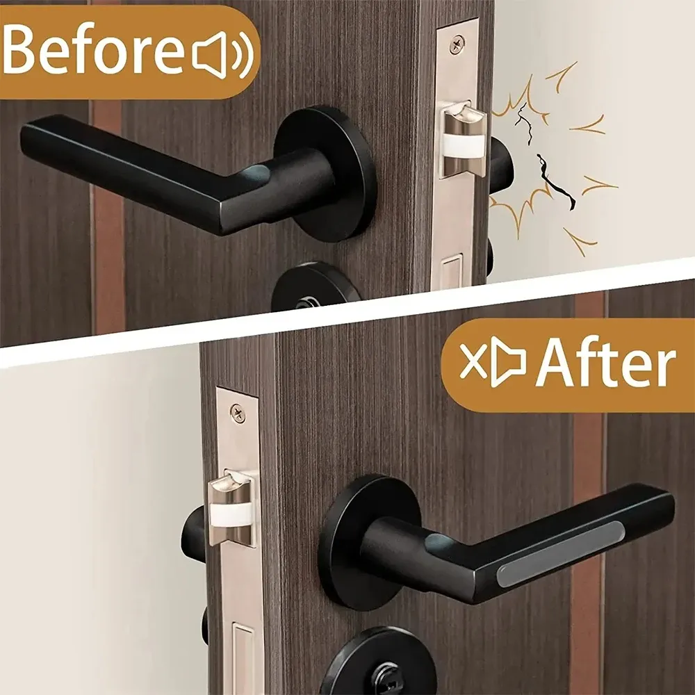 Détail du butoir de porte transparent