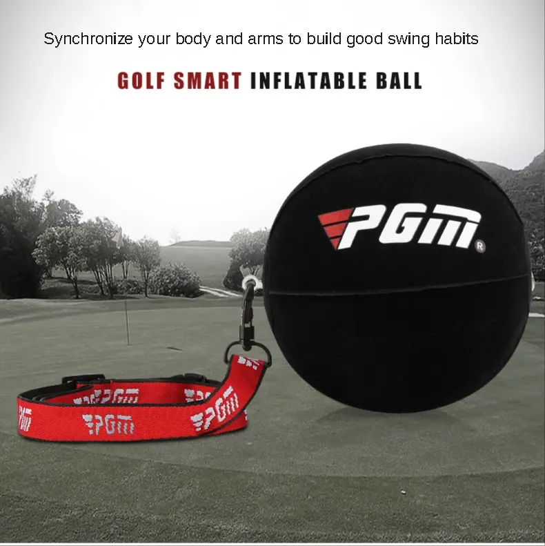 Entraîneur de balle de golf en situation