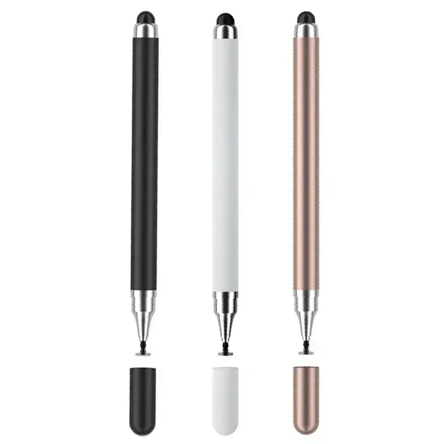 Stylet capacitif universel 2 en 1 pour tablette et smartphone, lot de 3 13