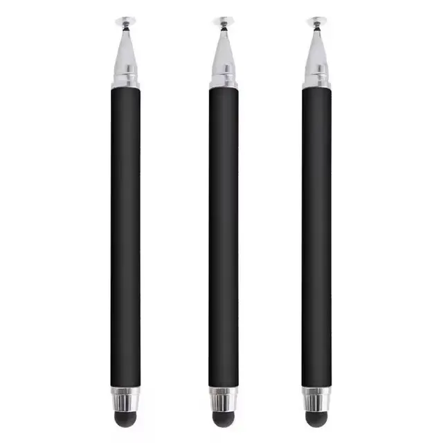 Stylet capacitif universel 2 en 1 pour tablette et smartphone, lot de 3 12