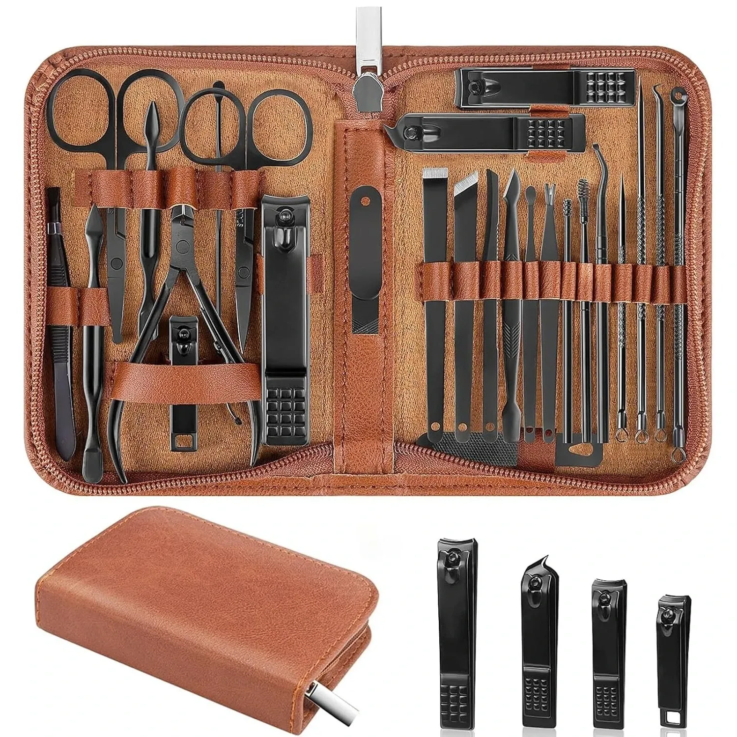 Kit de manucure complet dans son ensemble