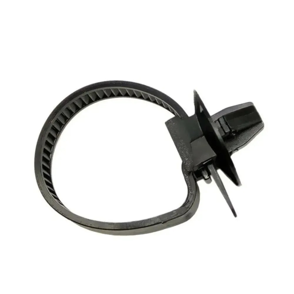 Attaches de câble noires en nylon pour voiture, lot de 10/30/50 pièces, fixation de faisceau à montage poussoir, clips de serrage, organisateurs de fils automobile 4