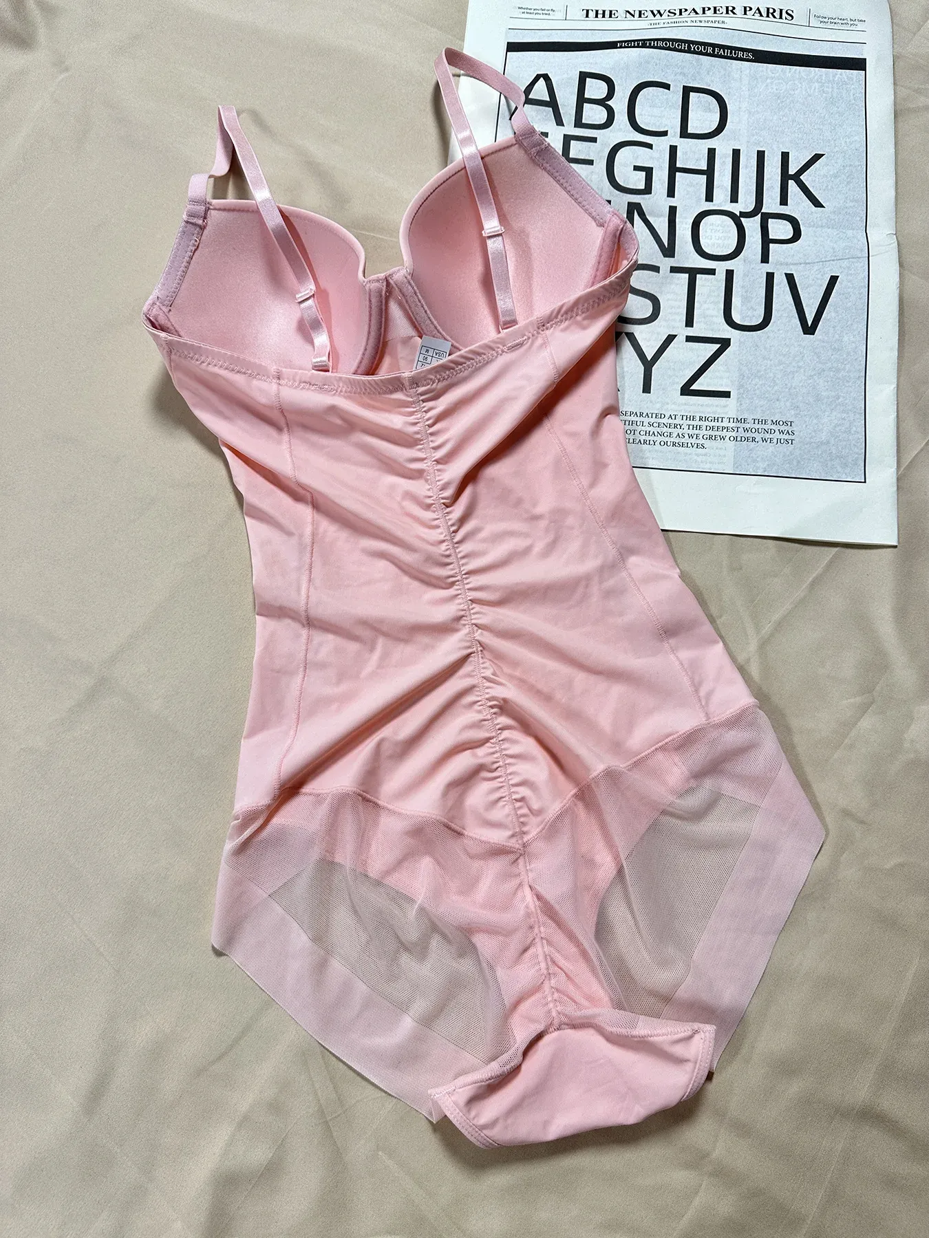 Naisstoo Body Gainant pour Femme, Combinaison Sans Couture à Contrôle du Ventre avec Soutien-Gorge Intégré 4