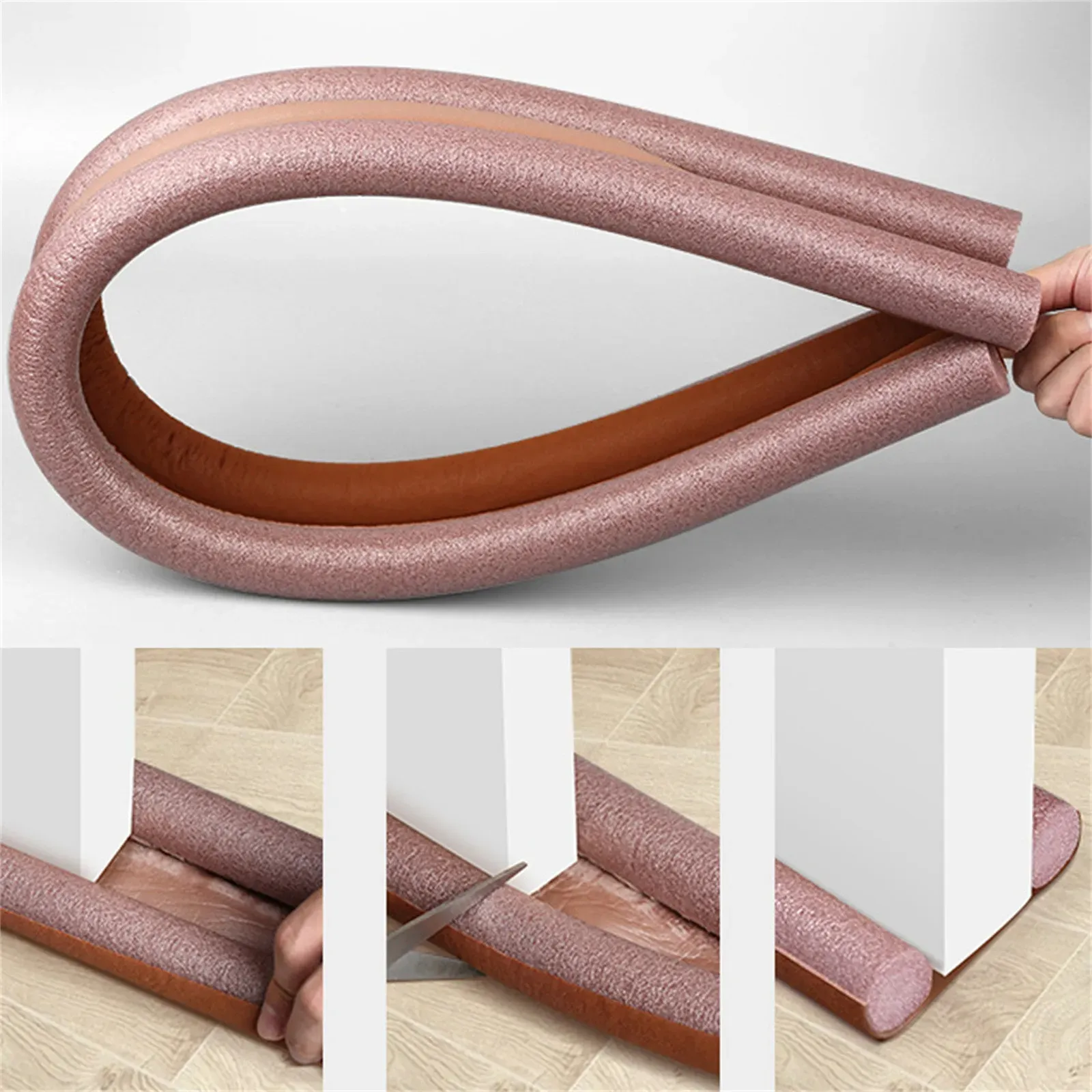 Bouchon de tirage pour porte 36 pouces, isolation anti-courant d'air et anti-bruit 2