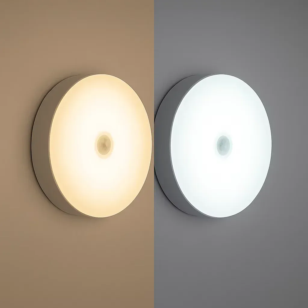 Veilleuse LED intelligente à détecteur de présence, sans fil, fixation magnétique 9