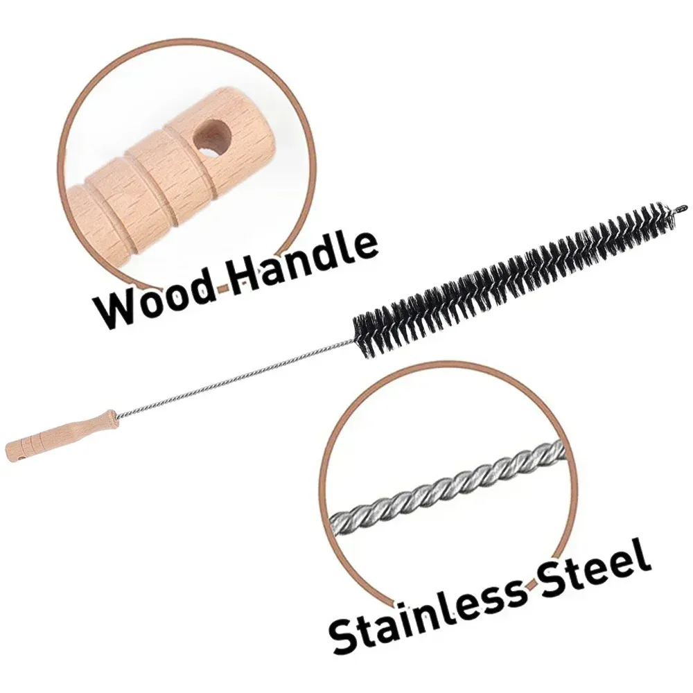 Brosse anti-peluches flexible et longue pour machine à laver, sèche-linge, radiateurs et canalisations de cuisine 3