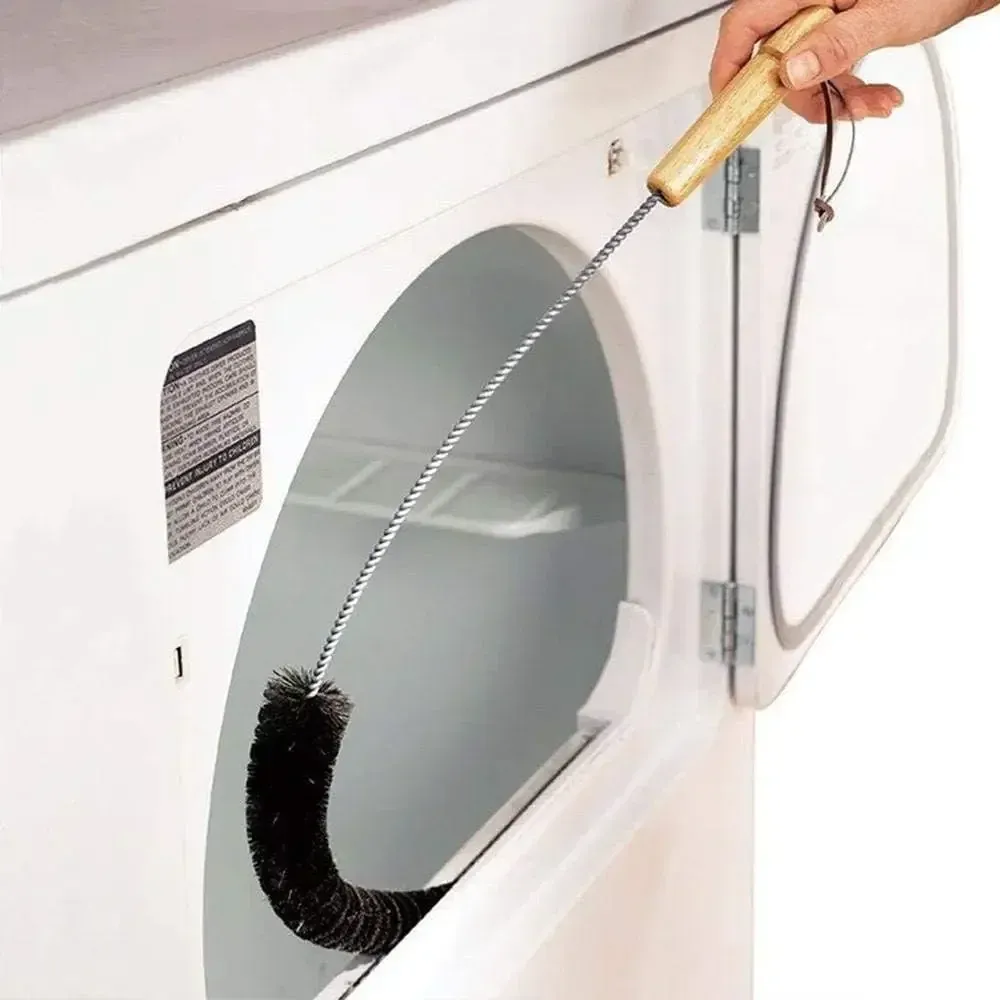 Brosse anti-peluches flexible et longue pour machine à laver, sèche-linge, radiateurs et canalisations de cuisine 6