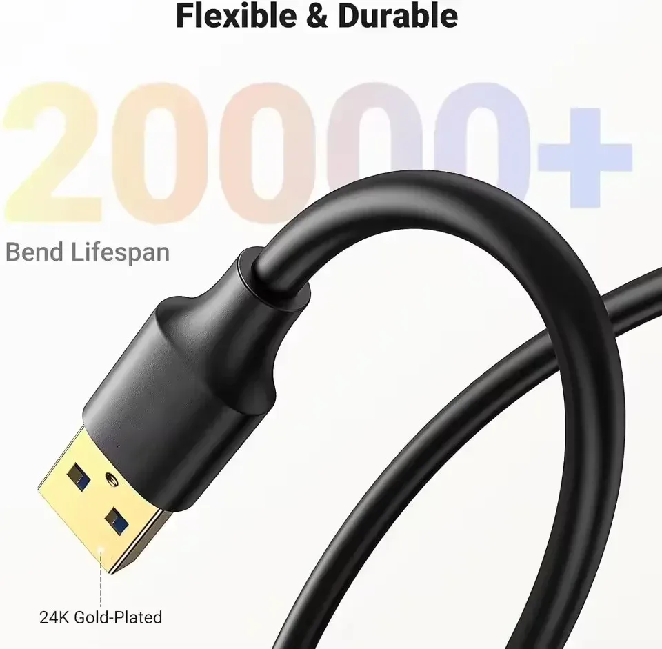 Câble d'extension USB installation