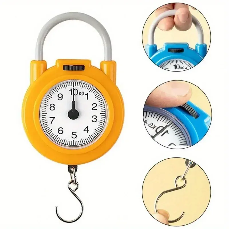 Balance numérique portable de haute précision, capacité 10 kg, idéale pour les voyages, la pêche et le travail en plein air 3
