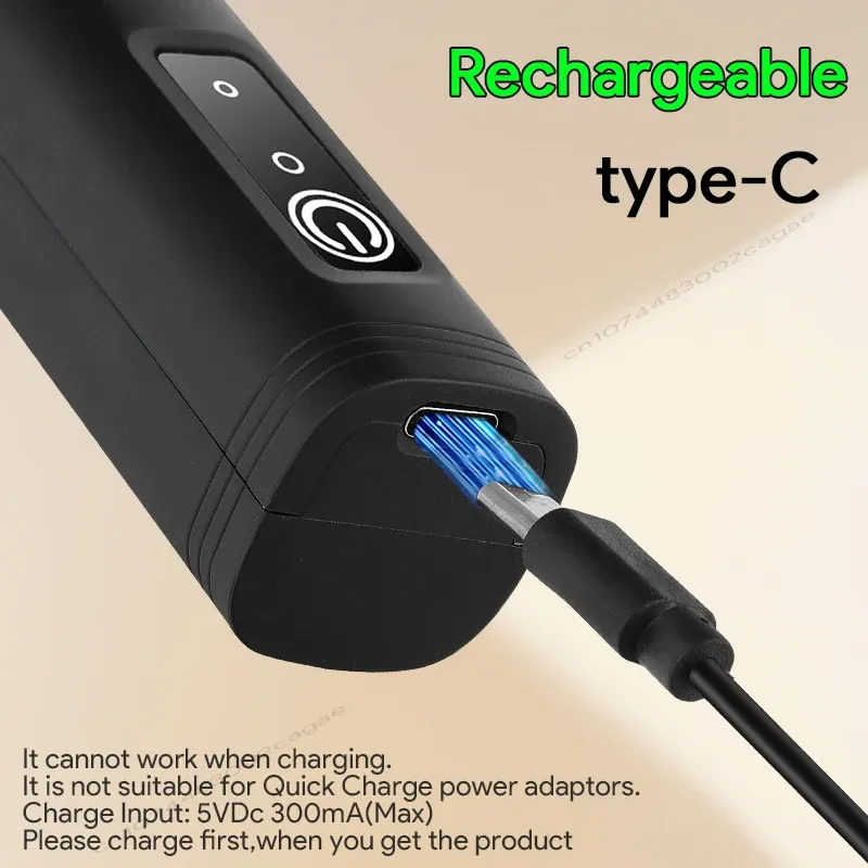 Mousseur à lait électrique rechargeable par USB, 3 vitesses 6