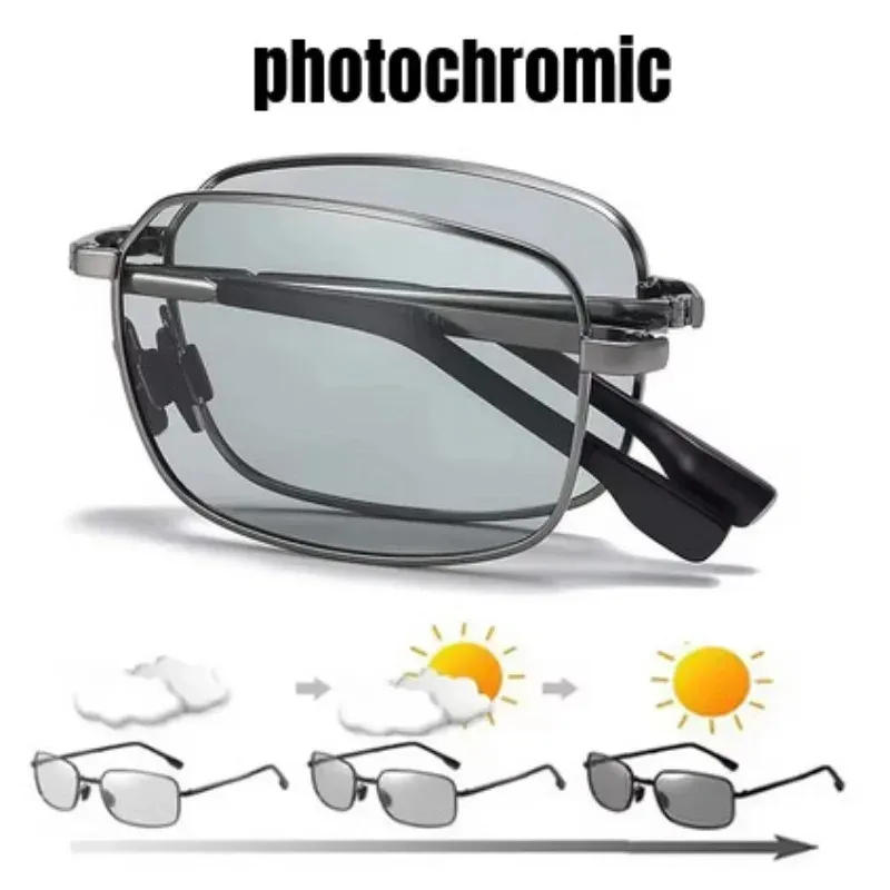 Lunettes de soleil polarisées pliables pour hommes, vue 1