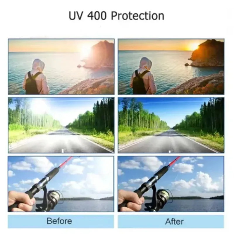 Lunettes de soleil polarisées pliables pour hommes, vue 4
