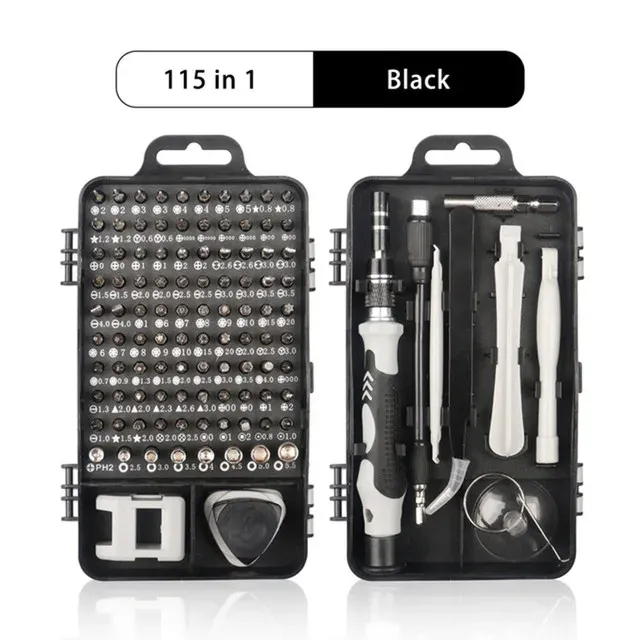 Organisation du kit de réparation dans son étui