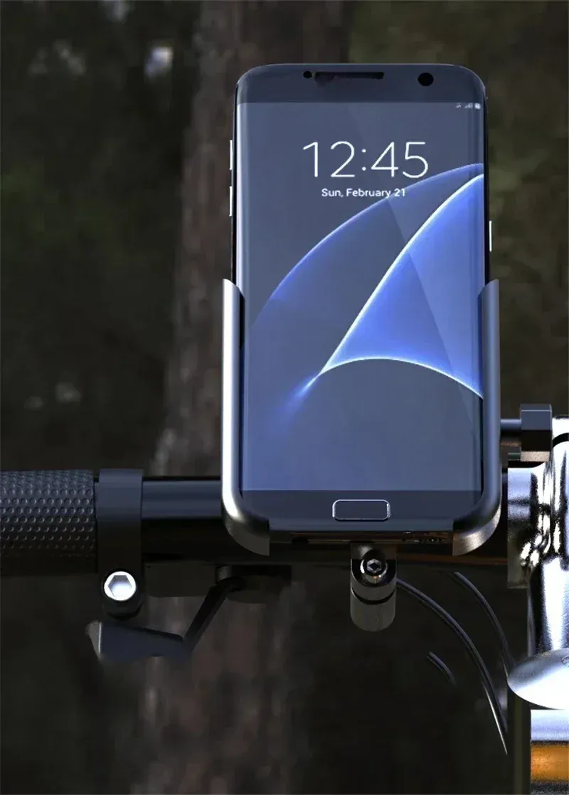 Mécanisme de serrage du support de téléphone