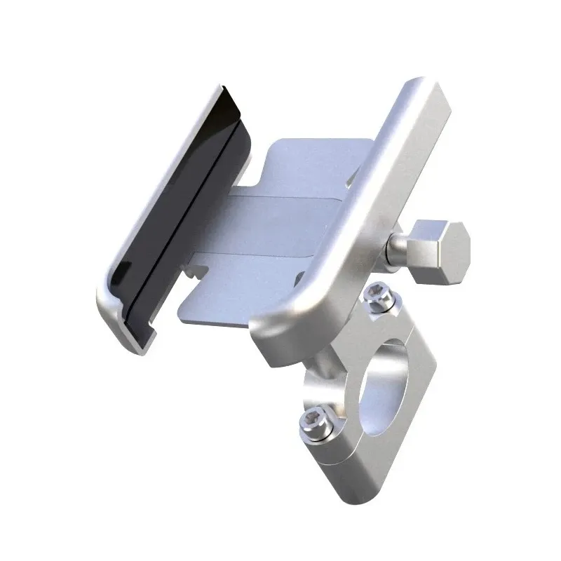 Support de téléphone en aluminium pour vélo et moto, support universel compatible avec les smartphones de 4 à 7 pouces, étanche et antichoc 7