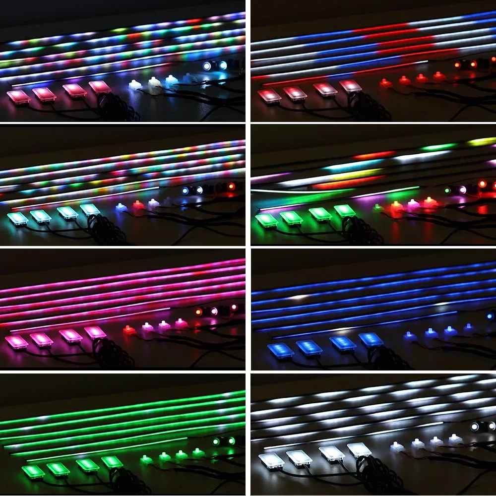 Éclairage LED intégré au design intérieur