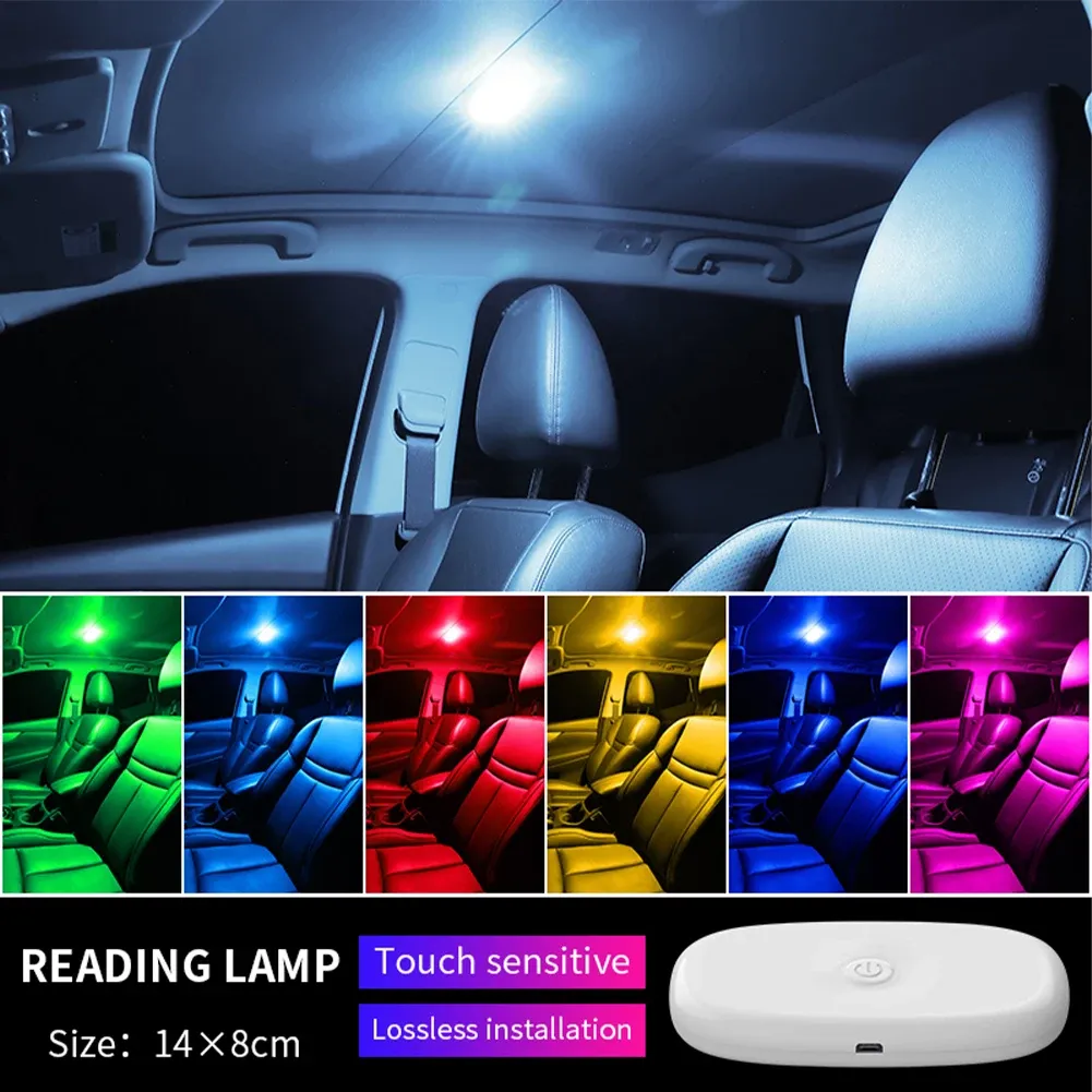 Lampe de lecture LED installée dans un véhicule