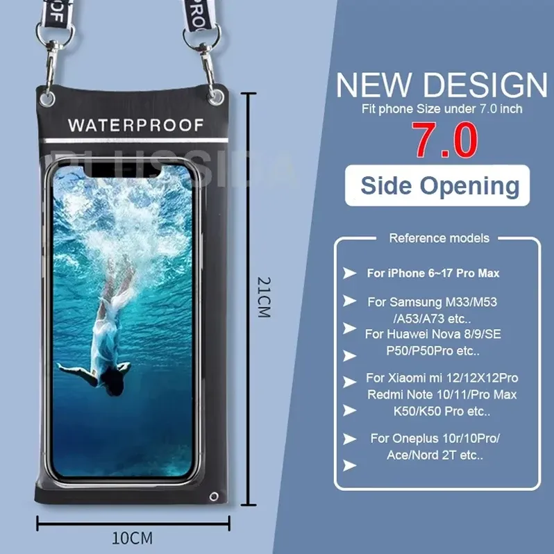 Coque étanche pour iPhone 17, 16, 15, 14, 13 Pro Max, iPhone 17 Air, iPhone 11 et Samsung Galaxy S25, S24 8