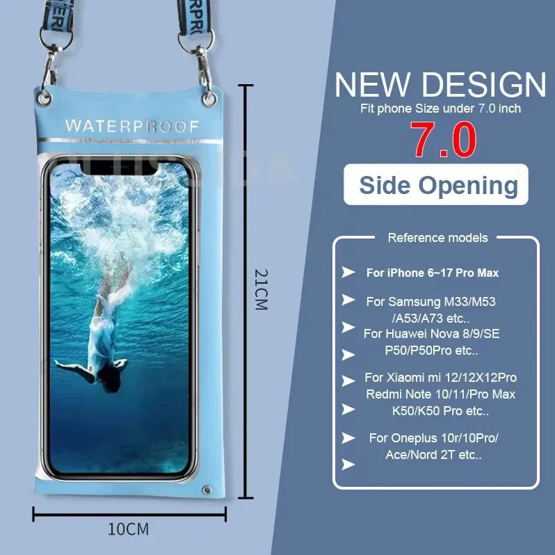 Coque étanche pour iPhone 17, 16, 15, 14, 13 Pro Max, iPhone 17 Air, iPhone 11 et Samsung Galaxy S25, S24 9