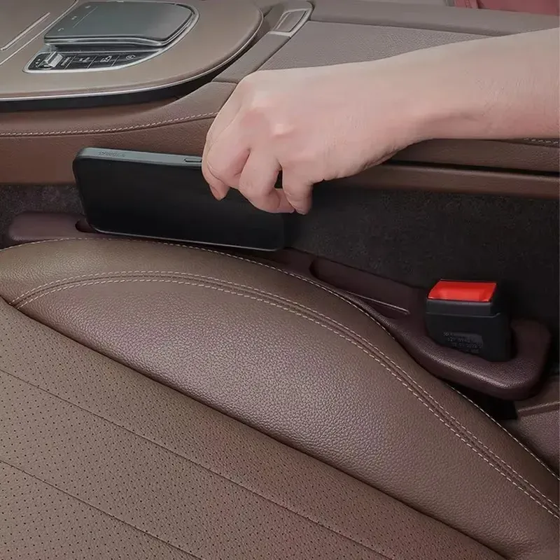 Organisateur de siège auto, lot de 2, rangement entre les sièges, range-console, accessoires intérieur automobile 3