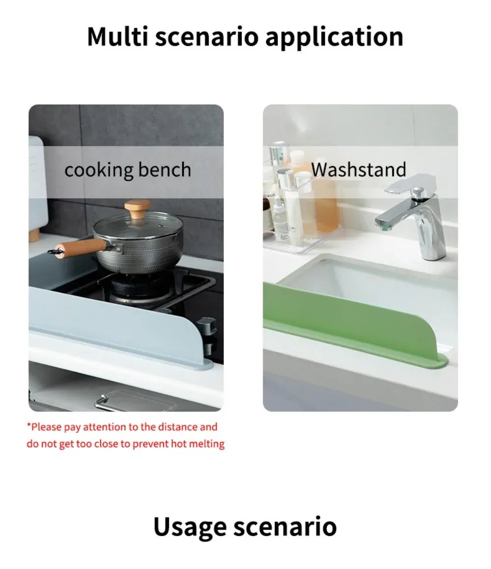 Protection d'évier dans un intérieur de cuisine moderne