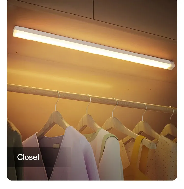 Lumière LED dans un placard