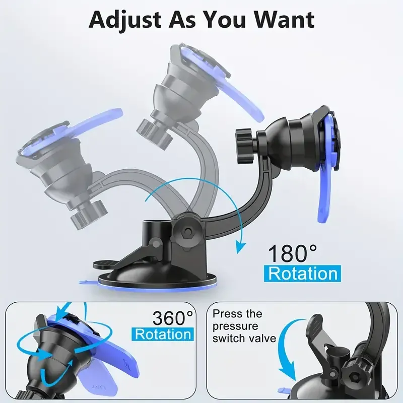 Support de téléphone sous différents angles