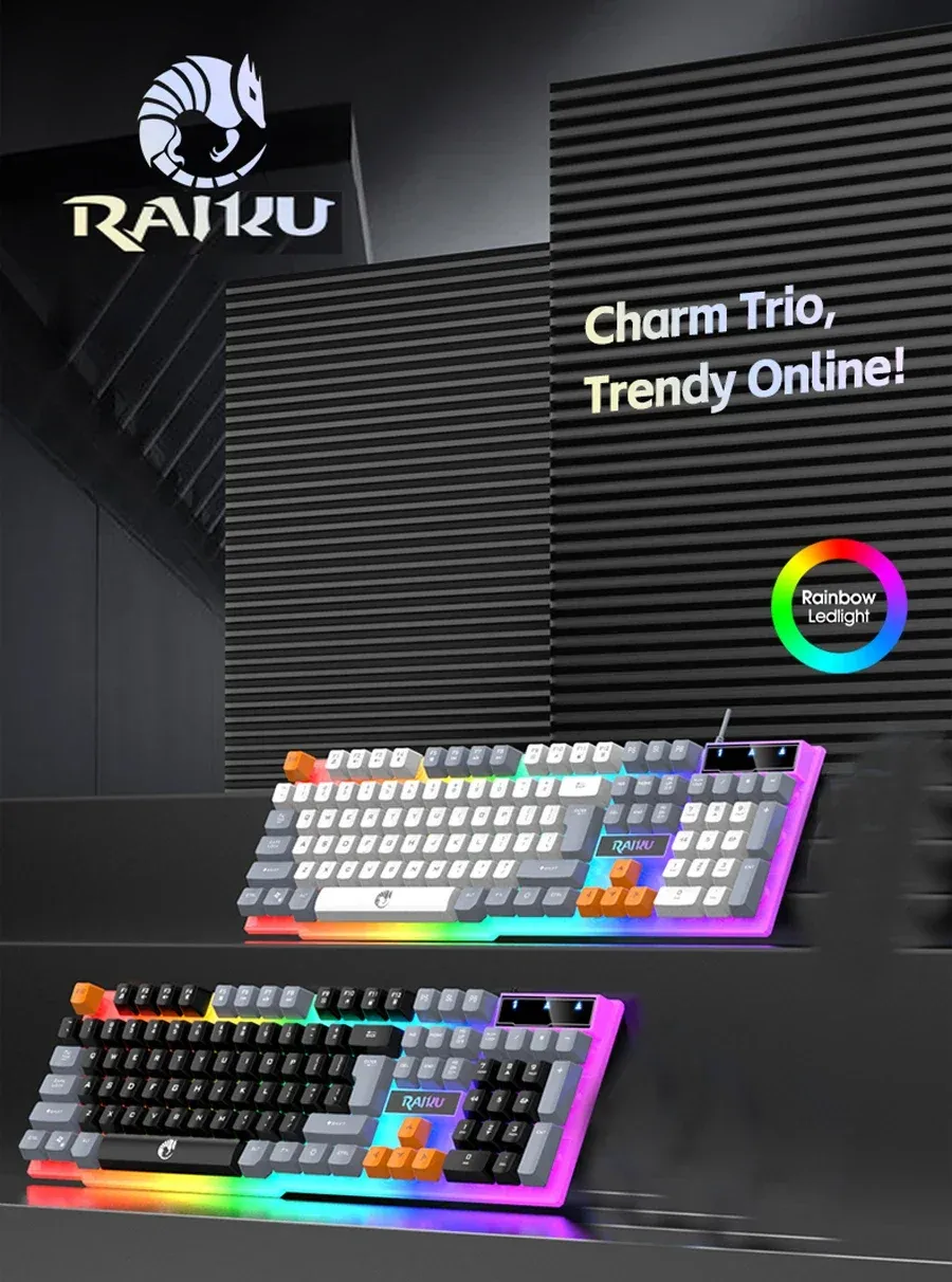 Clavier RAIKU T26 avec éclairage ARGB