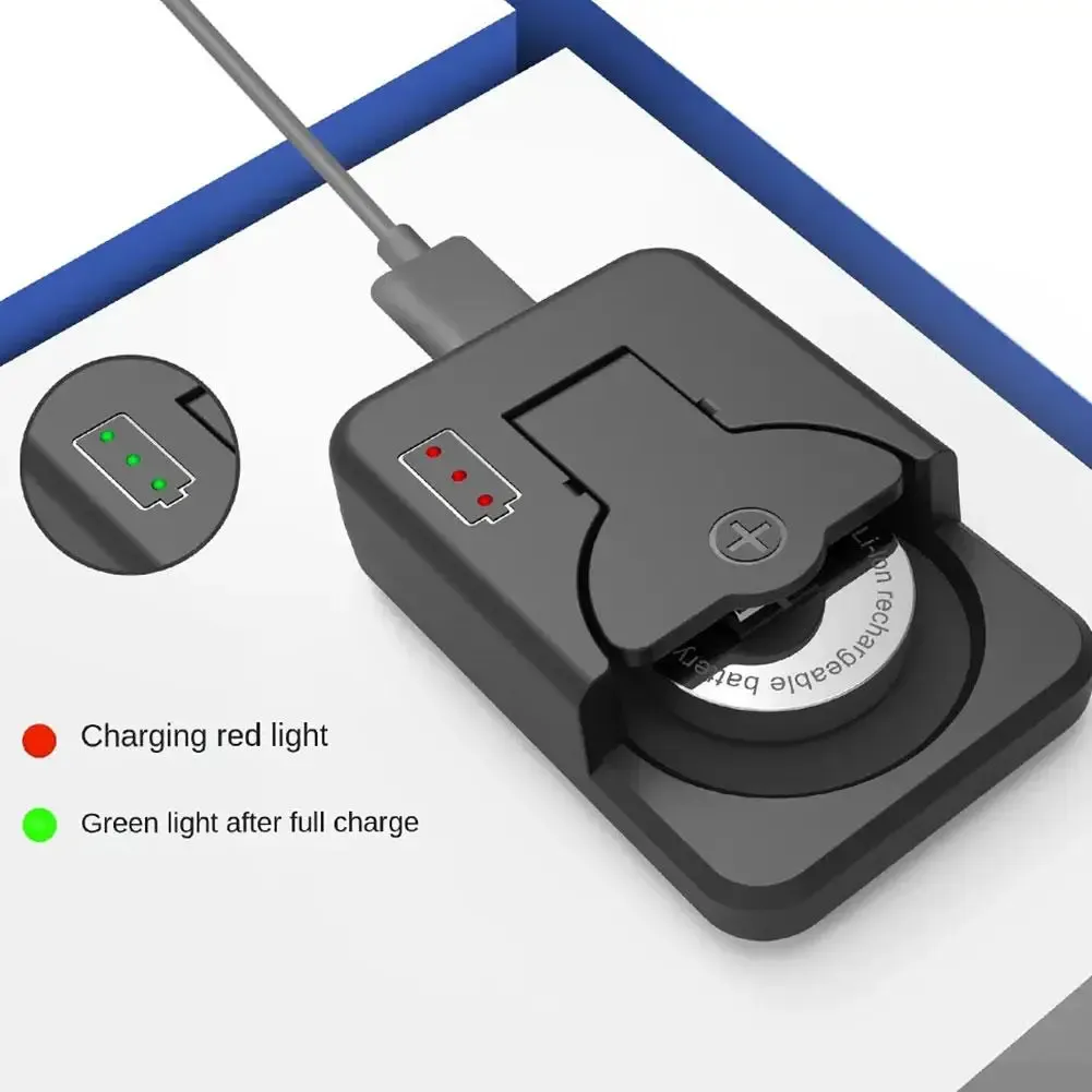 Chargeur de pile bouton portable, connectique Type-C