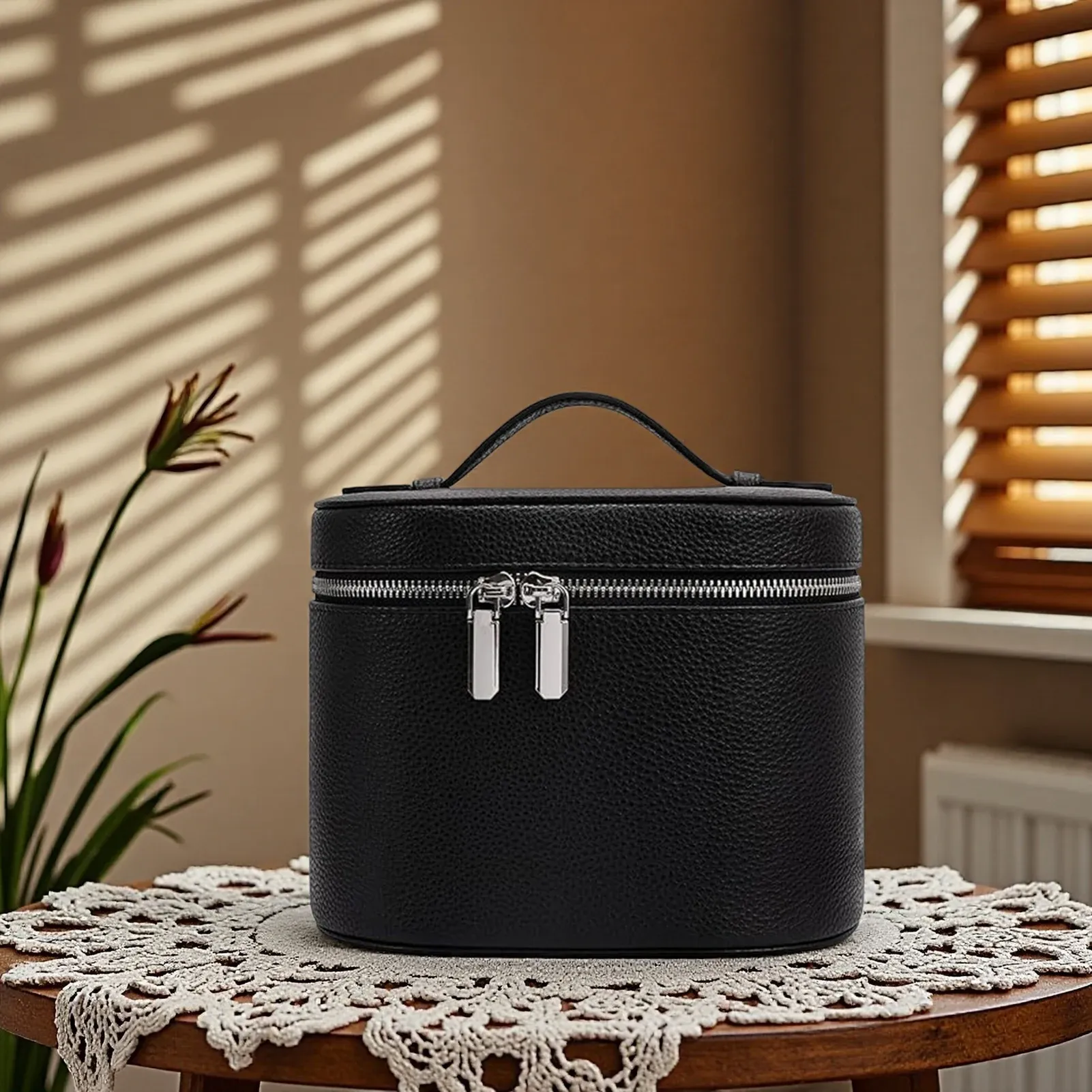 Sac à cosmétiques de voyage portable à grande capacité
