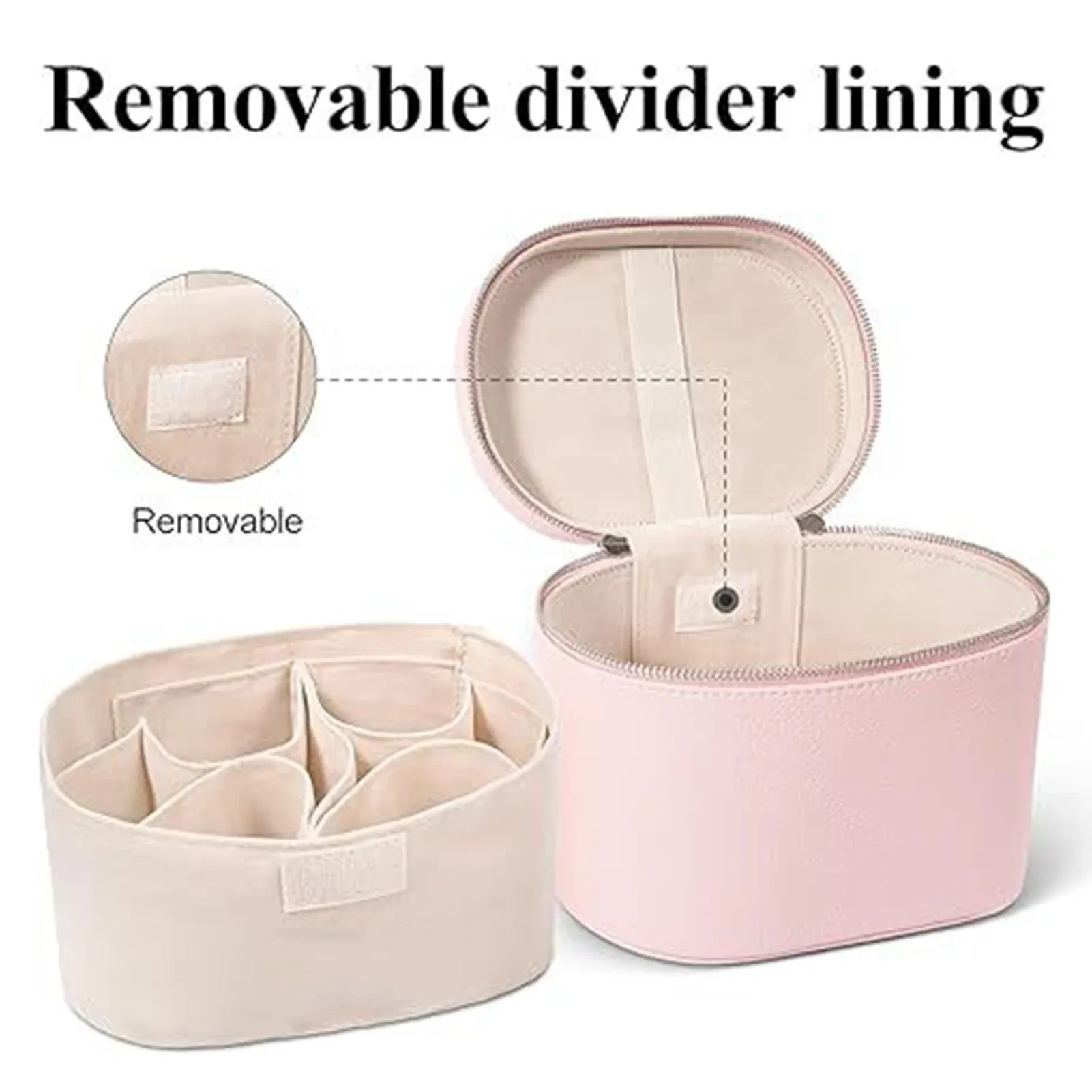 Sac à cosmétiques de voyage portable à grande capacité 4