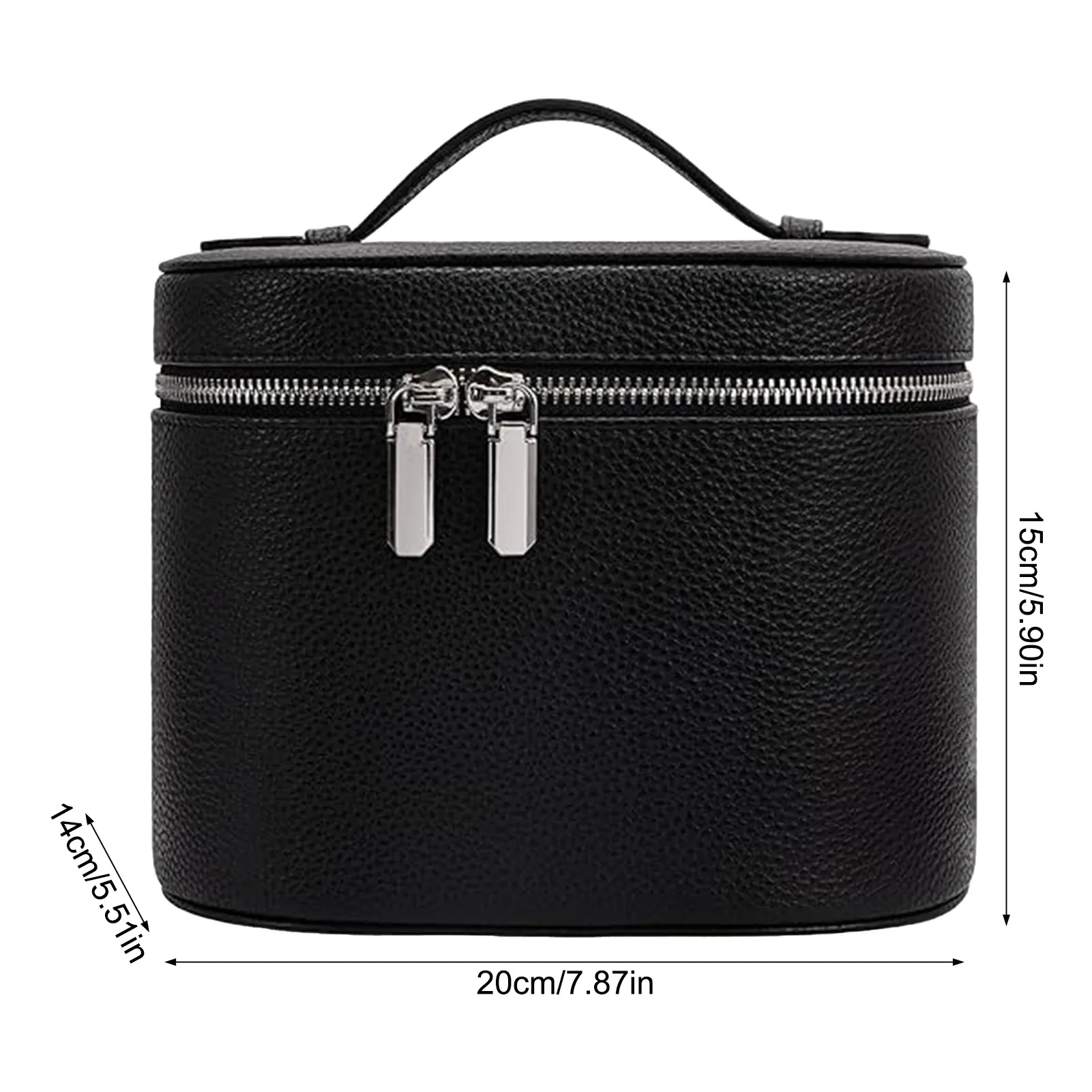 Sac à cosmétiques de voyage portable à grande capacité 5