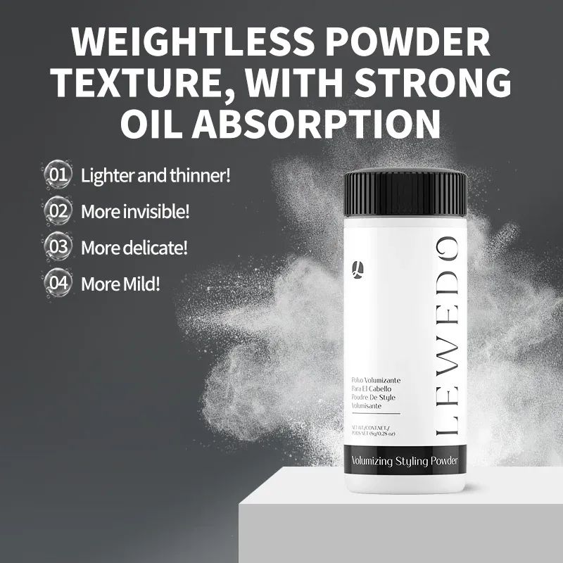Poudre coiffante pour cheveux à contrôle de l'huile, poudre volumisante longue durée pour un volume capillaire optimal 3