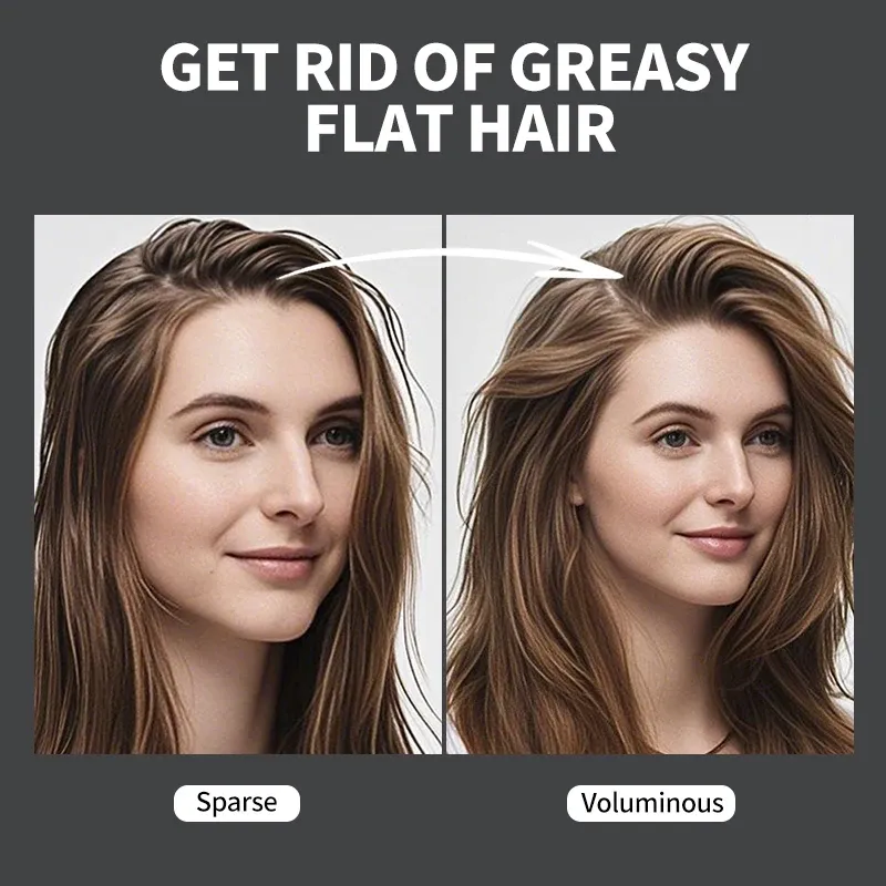 Poudre coiffante pour cheveux à contrôle de l'huile, poudre volumisante longue durée pour un volume capillaire optimal 4