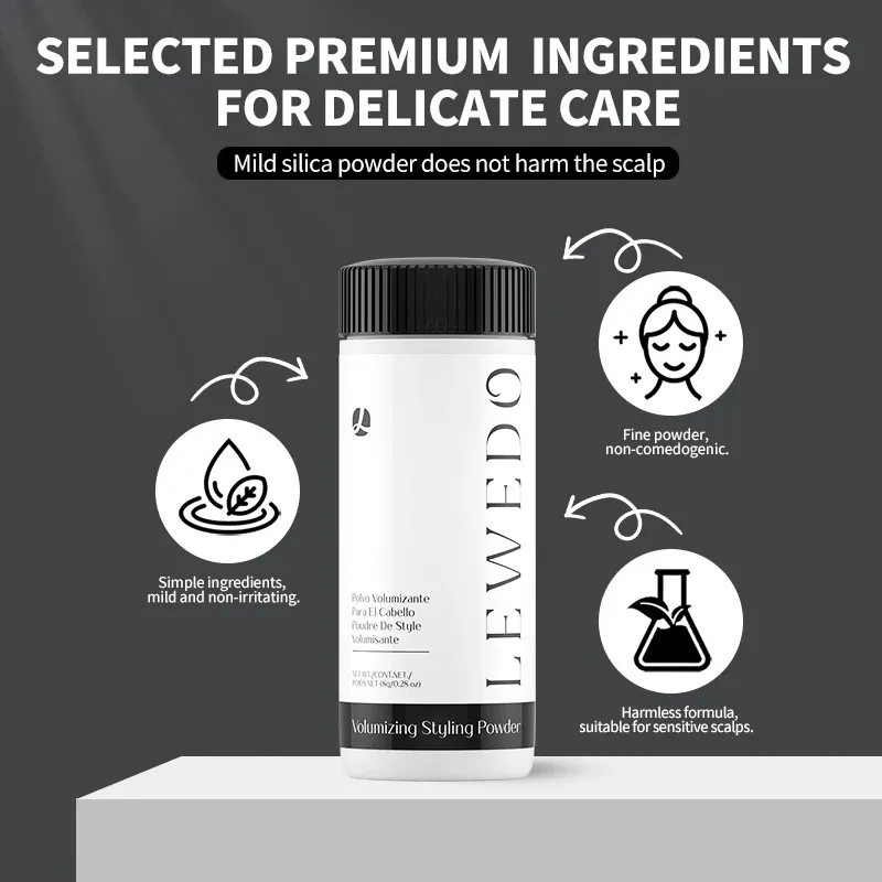 Poudre coiffante pour cheveux à contrôle de l'huile, poudre volumisante longue durée pour un volume capillaire optimal 6