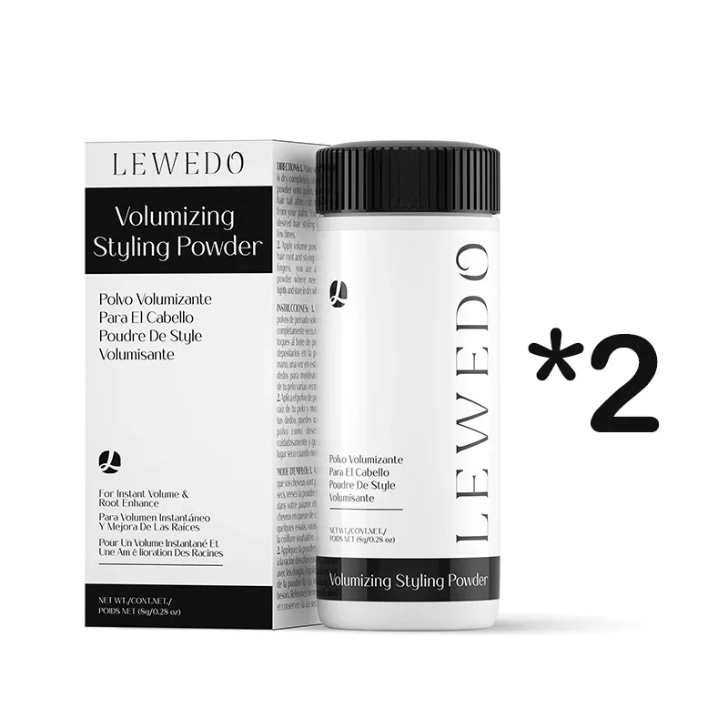 Poudre coiffante pour cheveux à contrôle de l'huile, poudre volumisante longue durée pour un volume capillaire optimal 10