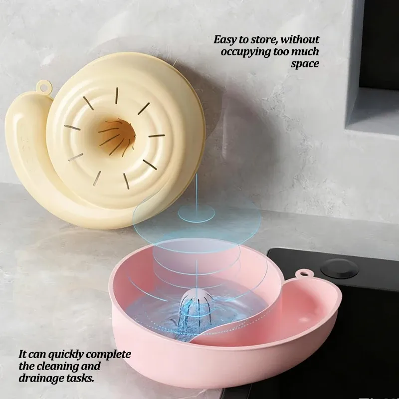 Panier de lavage et d'égouttage automatique pour fruits et légumes, réutilisable, pour la cuisine 4